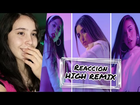 [REACCIÓN] MARÍA BECERRA x TINI x LOLA INDIGO - HIGH REMIX (oficial Video)