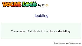 Video thumbnail for doubling