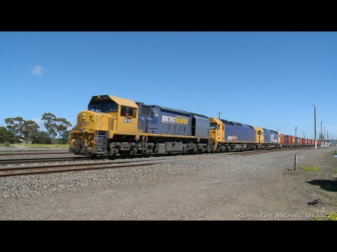 7902V Mildura Container Train (16/10/2020) - PoathTV Australian Railways