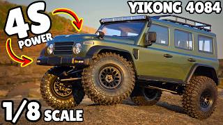 This Thing is SAVAGE on 4S!! - Yikong 4084 1/8 Review