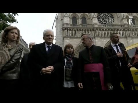زيارة الرئيس الإيطالي لكاتدرائية نوتردام تؤجل الخلافات مع فرنسا …