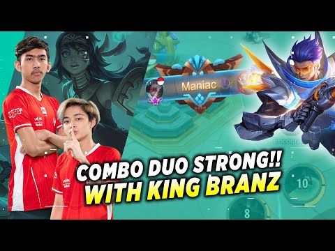 GAMEPLAY MATHILDA, COMBO DUO STRONG WITH KING BRANZ!! -Mobile legends Indonesia