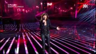 X Factor Sarah Manesse interprète Les Adieux d&#39;un Sex Symbole (Prime 09) Quart De Finale