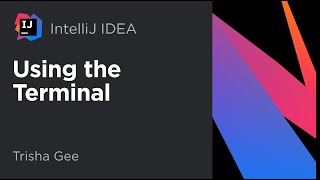 IntelliJ IDEA. Using the Terminal