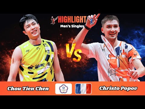Men's Singles | Chou Tien Chen (TPE) vs. Christo Popov (FRA) | Badminton 2026