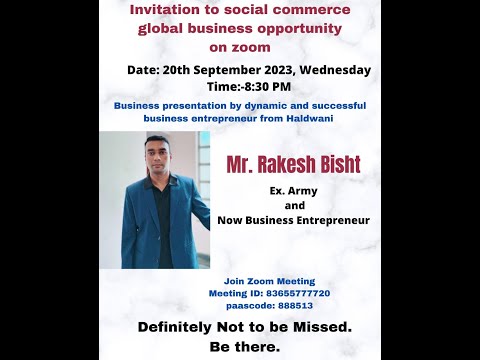 Social commerce global business meet
