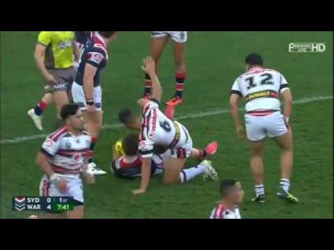 Holden Cup 2015  U20s  Warriors   Roosters 11 09 2015