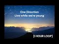 One Direction - Live while we're young [1 HOUR LOOP]