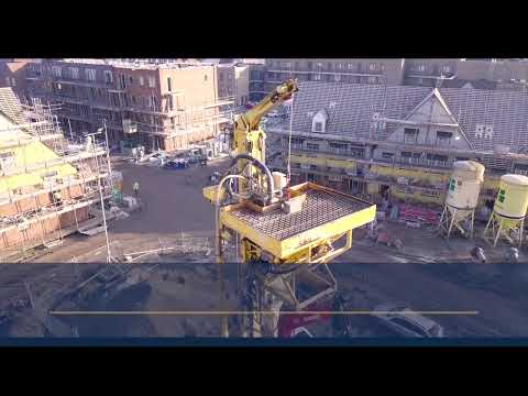 Keller Funderingstechniken - Tudor Blok 32.1 - Woongebouw gefundeerd met grindkolommen in Hoofddorp