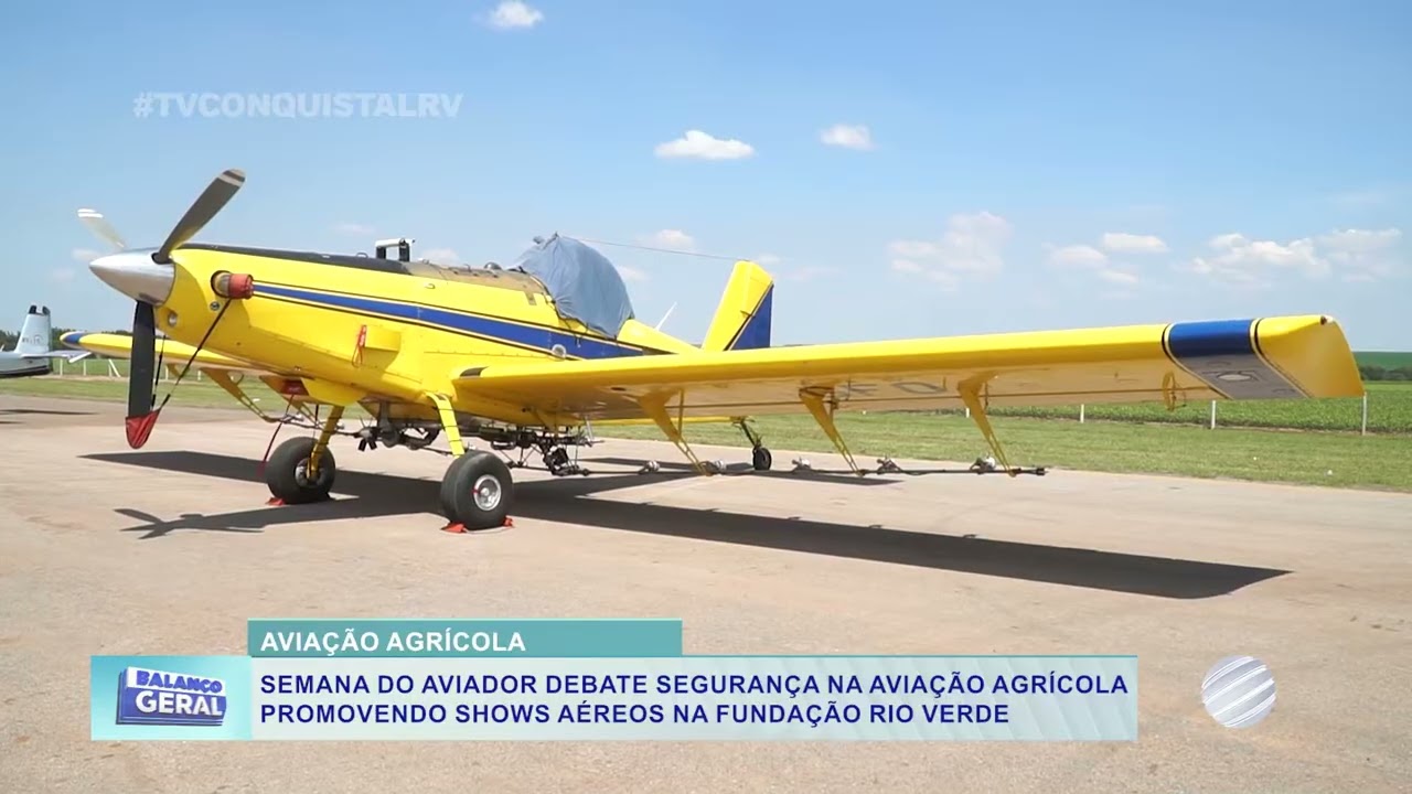 Semana do Aviador em Lucas do Rio Verde reúne pilotos e empresas da aviação agrícola