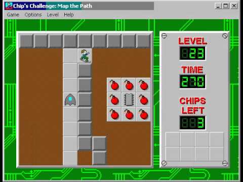 CCLP3 level 23 solution - 244 seconds