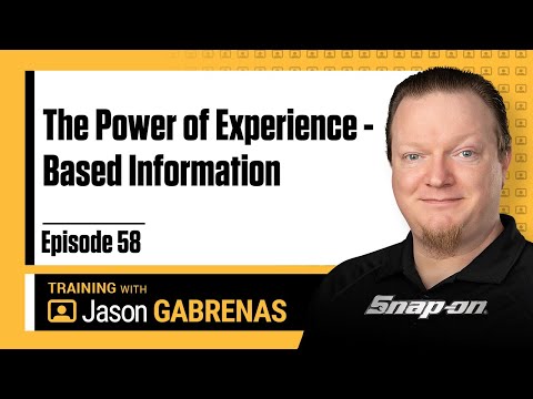Snap-on Live Training Episode 58 - The Power of Experience-Based Information