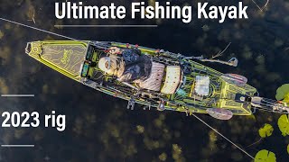 INSANE kayak FISHING setup! NEW 2023 Rigging/layout