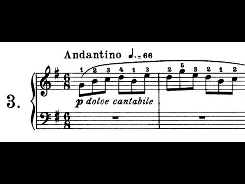 Burgmüller op. 100 n. 3 "Pastorale"