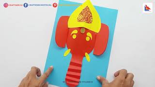 Diy Paper Ganesha | Ganesh Chaturthi Craft With Paper