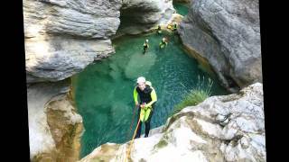 preview picture of video 'Canyoning Rio Barbaira Toscana Adventure team'