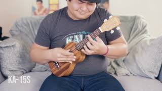 Video thumbnail for Kala Satin Mahogany Soprano Ukulele (KA-15S) by kalabrandmusic