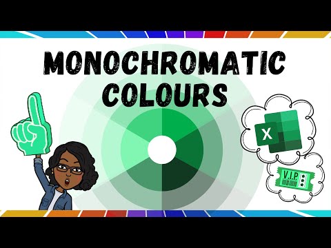 Monochromatic Colours | Tints, Tones & Shades | Colour Harmony | Colour Schemes | Colour Theory