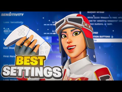 *NEW* Best Controller Settings + Sensitivity For Fortnite Chapter 6! (PS4/PS5/XBOX/PC)