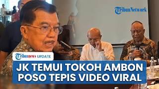 Jusuf Kalla Temui Tokoh Malino Poso Ambon, Tegaskan Ceramah Viral di UGM Bukan Penistaan Agama