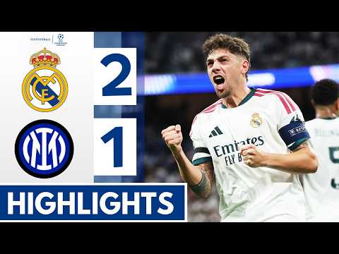 Real Madrid vs Inter Milan 2-1 - Highlights - Champions League 2026