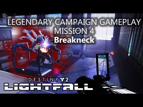 Destiny 2 Lightfall Campaign Gameplay Walkthrough - Mission 4 Breakneck [4K 60FPS] - No Commentary