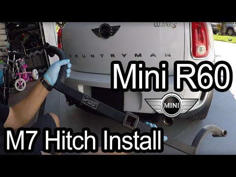 DIY Mini Cooper Countryman R60 M7 Hitch Install