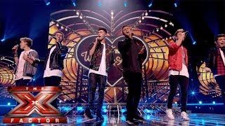 Stereo Kicks sing Bruno Mars&#39; Just The Way You Are | Live Week 8 | The X Factor UK 2014