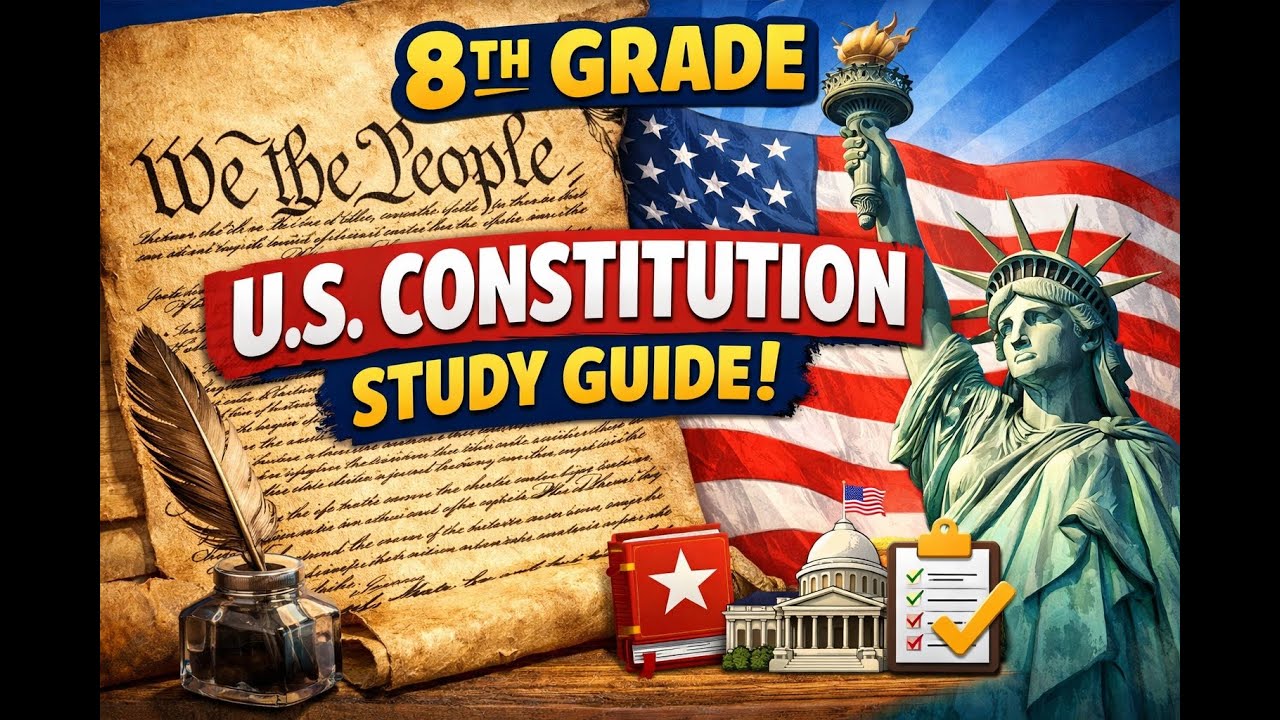 8th Grade  U S  Constitution Study Guide  1