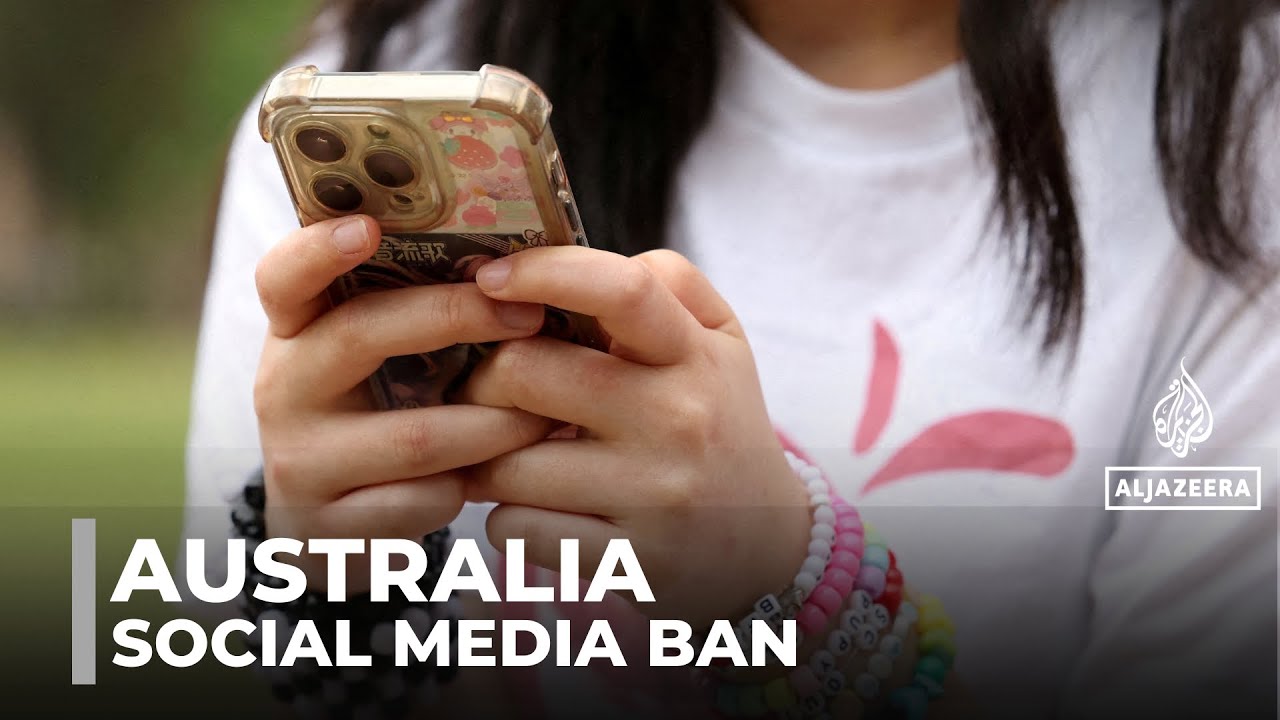 Australia's social media ban: PM encourages under-16s to seek other interests