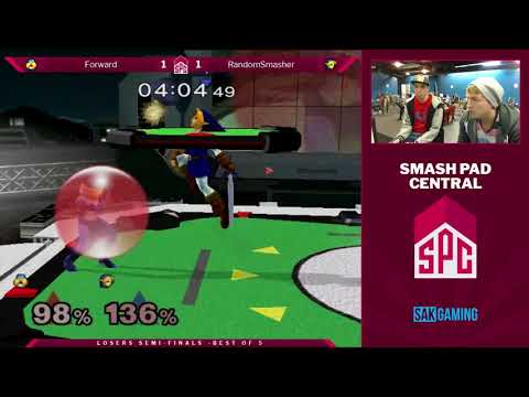 SPC 96 Losers Semis - Forward (Sheik) vs RandomSmasher (???)