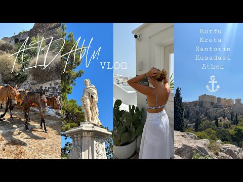AIDAblu Griechenland & Türkei Vlog I Sarah Alegria