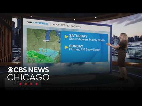 Chicago weather: two rounds of snow this weekend