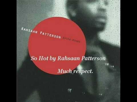 Rahsaan Patterson - So Hot