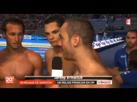 4x100m NL: Français champion du monde - Barcelone 2013