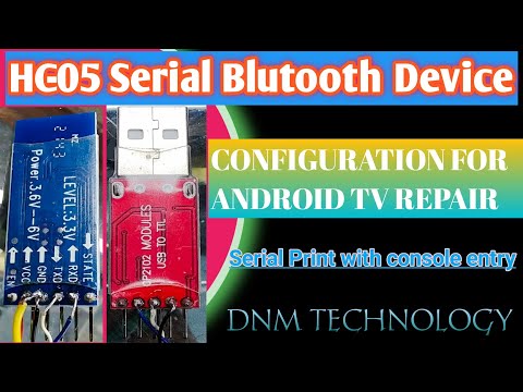 How To configure HC-05 Blutooth Serial Device With TTL Device For Android board 🙏Repair