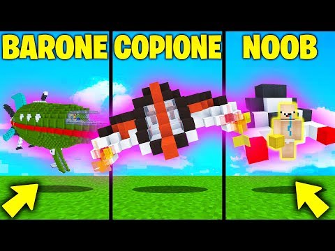 COPIONE VS BARONE VS NOOB - SFIDA NELLO SPAZIO!! - Minecraft ITA