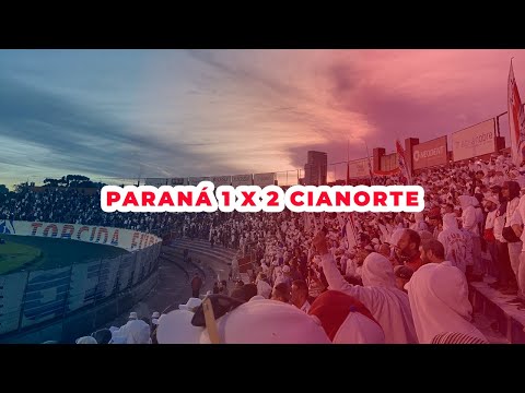 @paranaclube 1 x 2 Cianorte 11/06/2022 - Primeira derrota