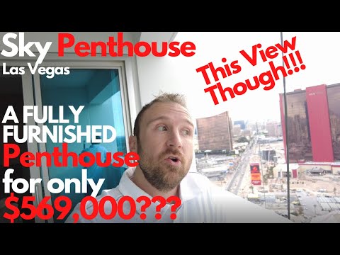 Penthouse in Vegas for only $569K! Sky Las Vegas Penthouse Las Vegas Real Estate!