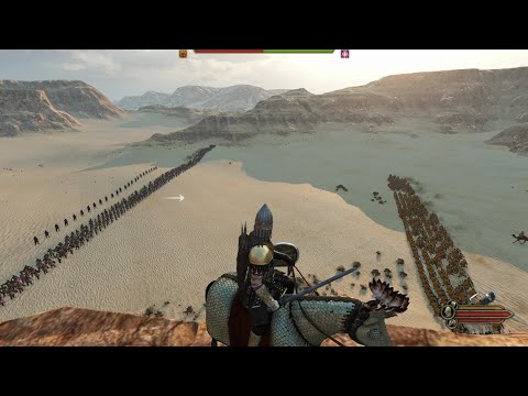 1000 MAN DESERT BATTLE Empire Vs Aserai Mount & Blade 2 Bannerlord