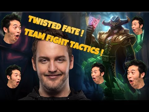 Twisted Fate Joins TFT! First ranked game with Twisted Fate in TFT on Youtube!