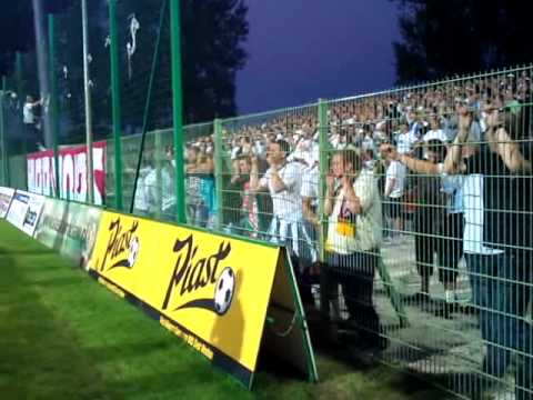 Śląsk - Legia - doping fanów Legii