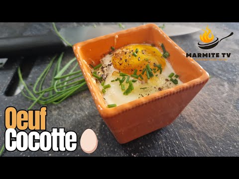 🥚 ŒUF COCOTTE FACILE ET RAPIDE 🍳 | La Recette Inratable et rapide