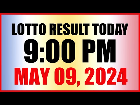 Lotto Result Today 9pm Draw May 9, 2024 Swertres Ez2 Pcso