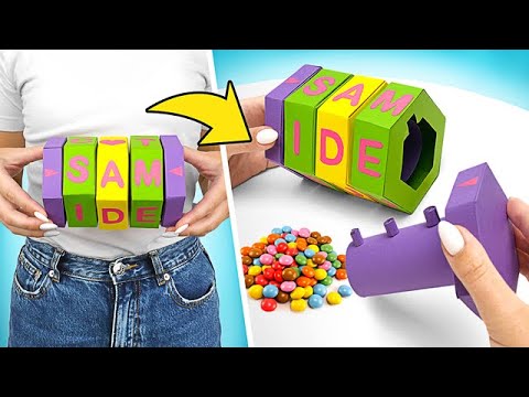 Cassaforte Fai Da Te In Cartoncino Con Sorpresa!