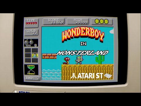 Super Wonder Boy in Monsterland - Atari ST  (1989) longplay