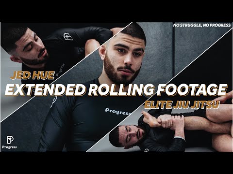 BJJ Rolling Footage // Jed Hue at Elite Jiu Jitsu