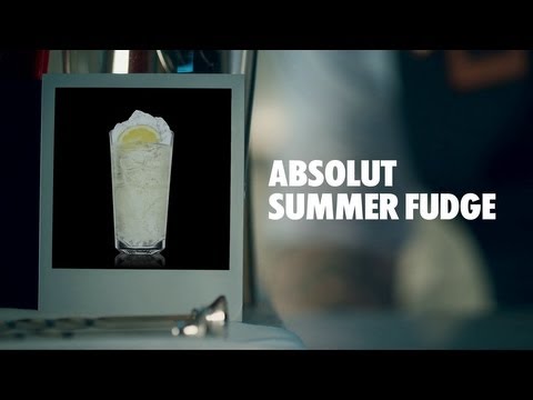 ABSOLUT SUMMER FUDGE DRINK RECIPE - HOW TO MIX