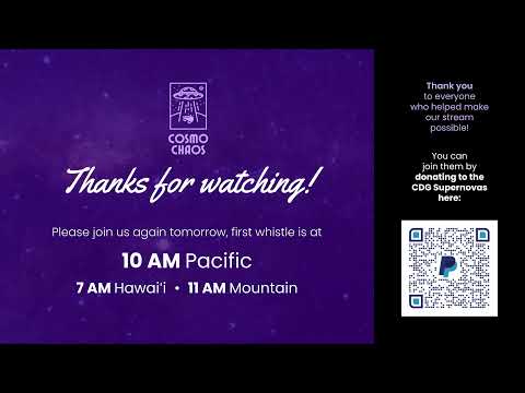 Cosmo Chaos Tournament 2025 - Day 1