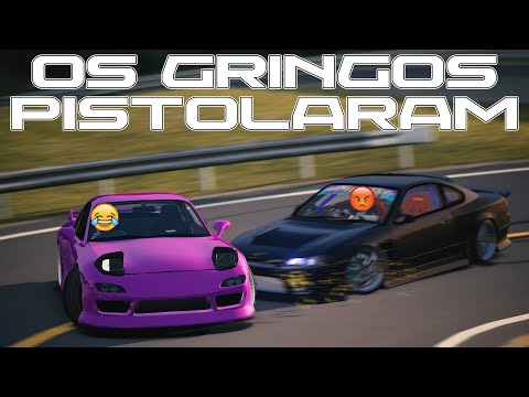 ULTRAPASSANDO OS GRINGOS! VIREI O LIGEIRINHO DO DRIFT 😂 - Assetto Corsa